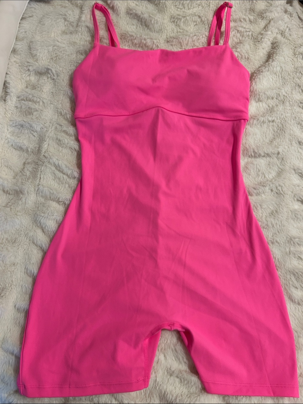 Body Women’s ' Hot Pink One-Piece Romper For Workout. Brand New, Never Worn.